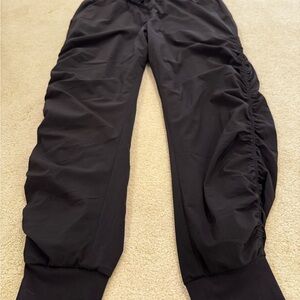 Athleta Gray and Black Attitude Lined Pants